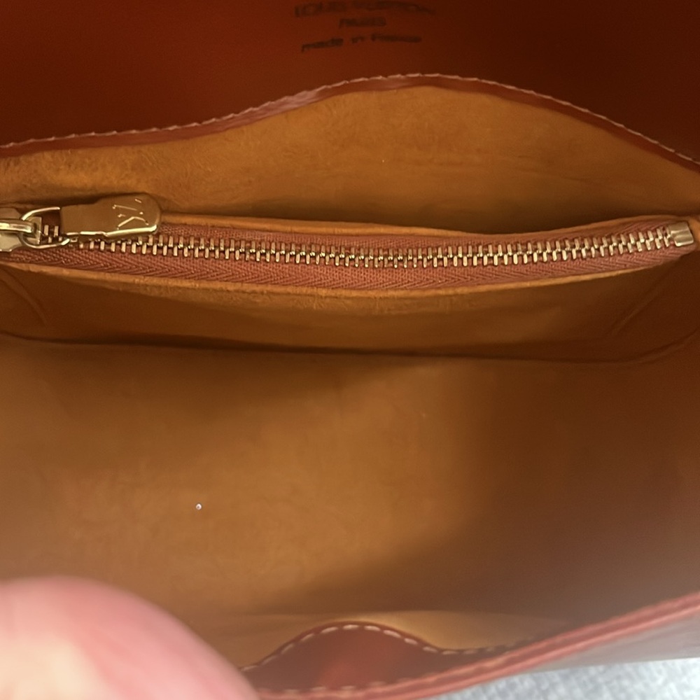 LV Epi Leather Brown Shoulder Bag - Picture 10 of 12